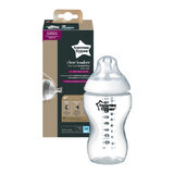 Closer to Nature siliconenspeen PP fles, +3 maanden, 340 ml, Tommee Tippee