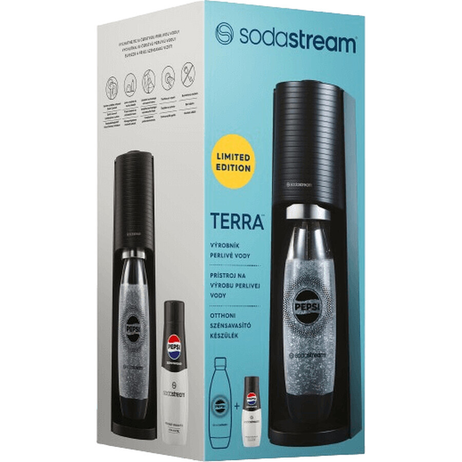 Sodastream Terra Nera Pepsi Zero megapack