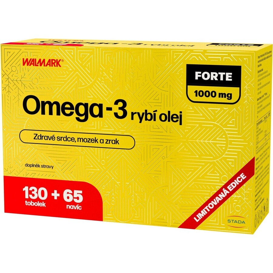 Walmark Omega 3 Forte 195 cápsulas me