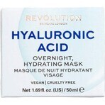 Revolution Maschera viso idratante per la notte con acido ialuronico 50 ml