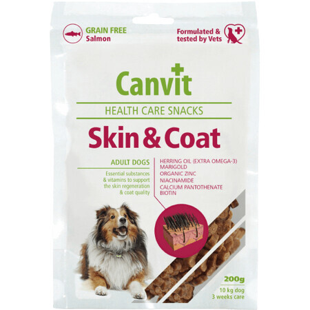 Canvit Snack Skin&Coat per cani 200 g