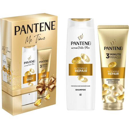 Pantene Pantene Set Riparazione Intensiva: 400 ml di shampoo + 220 ml di balsamo