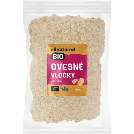 Allnature Organic fine oat flakes 1000 g