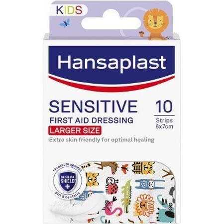 Hansaplast Medicazione per animali sensibili XL 10 pezzi