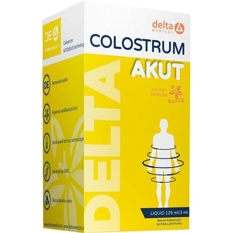 Delta Colostrum Akut liquido alla vaniglia 125 ml