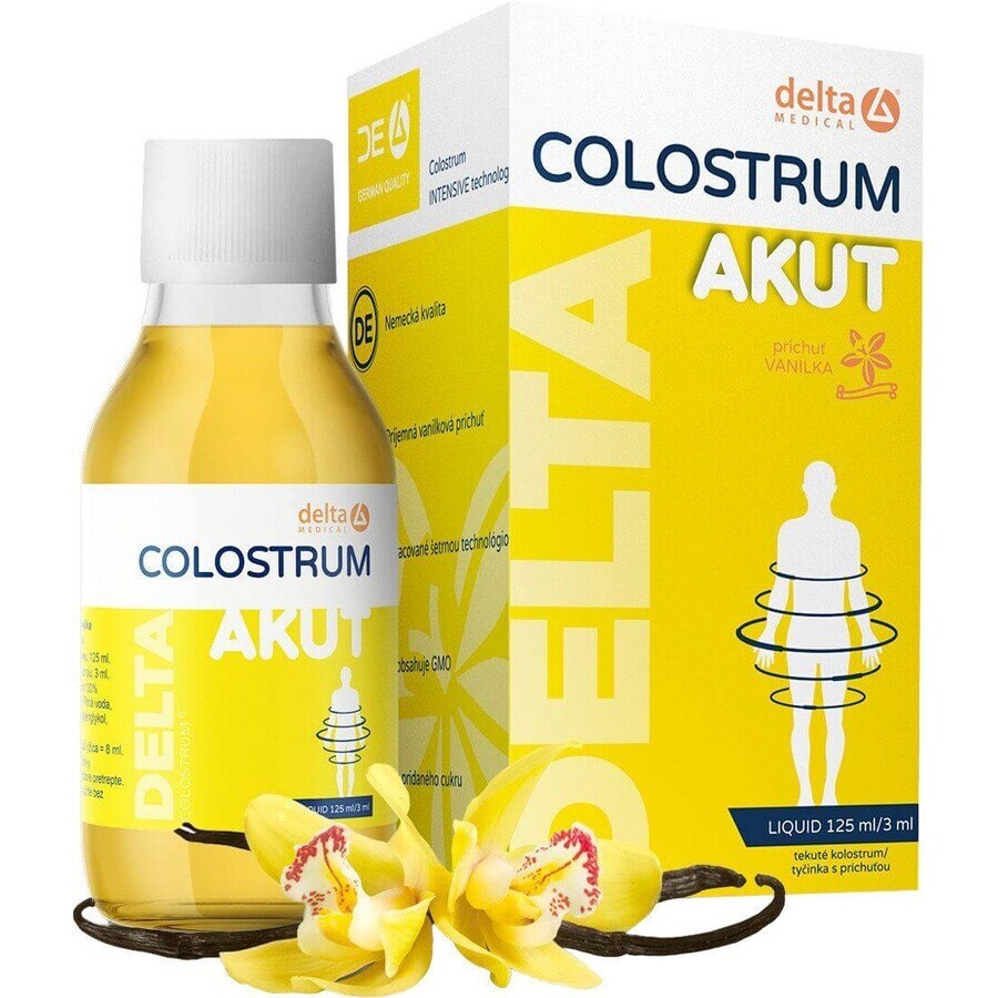 Delta Colostrum Akut liquido alla vaniglia 125 ml