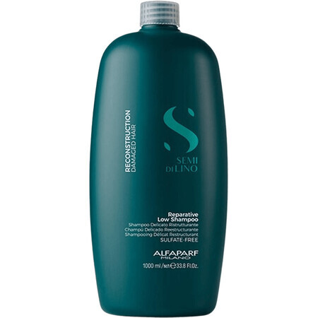 Alfaparf Milano Semi di Lino Reconstruction Shampoo ricostruttivo riparativo basso Shampoo ricostruttivo per capelli danneggiati 1000 ml