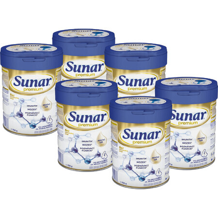 Sunar Premium 4, 6 x 700 g