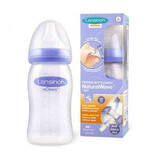 Biberon Momma con tettarella in silicone a flusso medio, 240 ml, Lansinoh