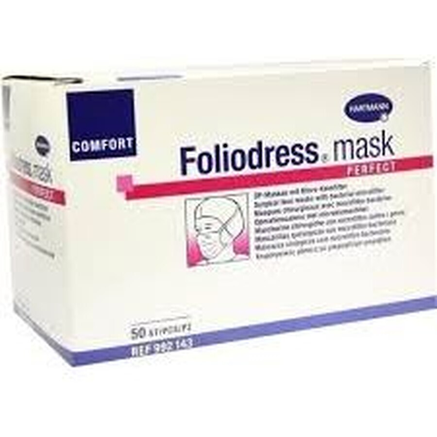 Maschera Foliodress Maschera chirurgica perfetta 50 pz 50 pz