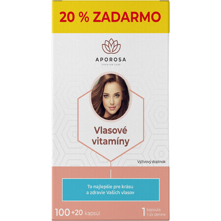 Aporosa Premium Hair Vitamins 120 capsule