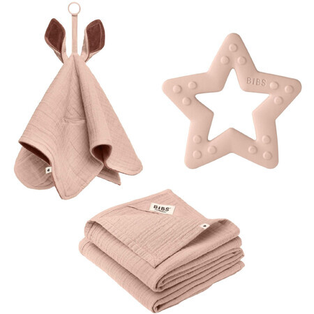 BIBS Medium Geschenkset - Blush 4 Stück