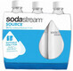 Sodastream Glass Source/Play Tripack Bianco 3 x 1 l