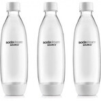 Sodastream Fuente de Vidrio/Play Tripack Blanco 3 x 1 l