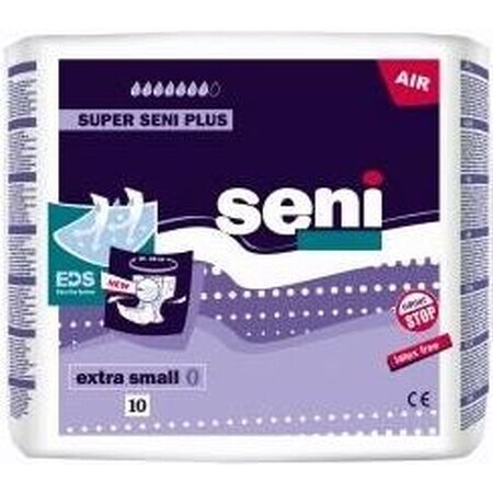 Seni Super Plus Breasts Extra Small Pannolini per incontinenza 10 pz.