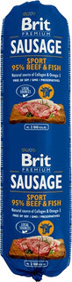 Brit Sausages Salsicce di manzo e pesce - Formula sport 800 g