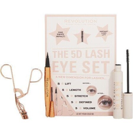 Revolution 5D Lash 5D Lash Eye Set, set da 3