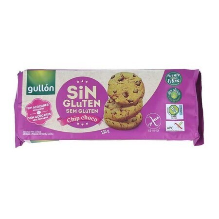 Biscotti Chip Choco senza glutine, 130 g, Gullon