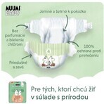 Muumi Baby 4 Maxi 7-14 kg, Monatspackung Bio-Windeln, 138 Stück