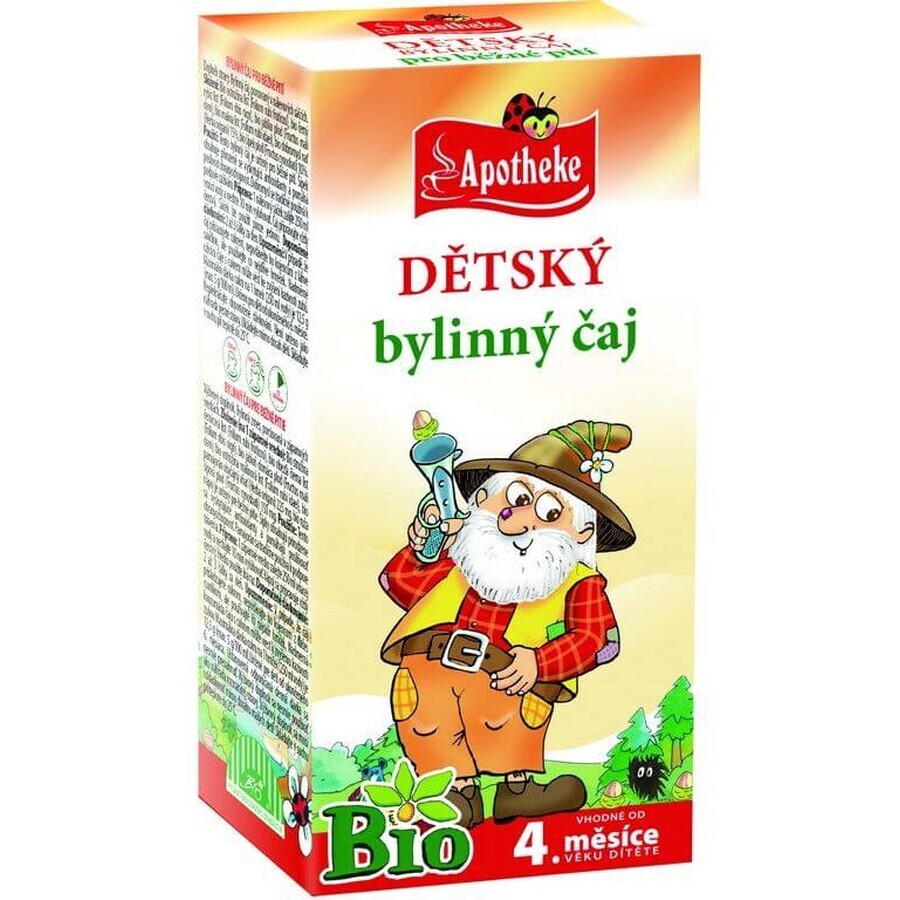 Tè biologico per bambini Apotheke BIO Bustine di tisana 20 x 1,5 g