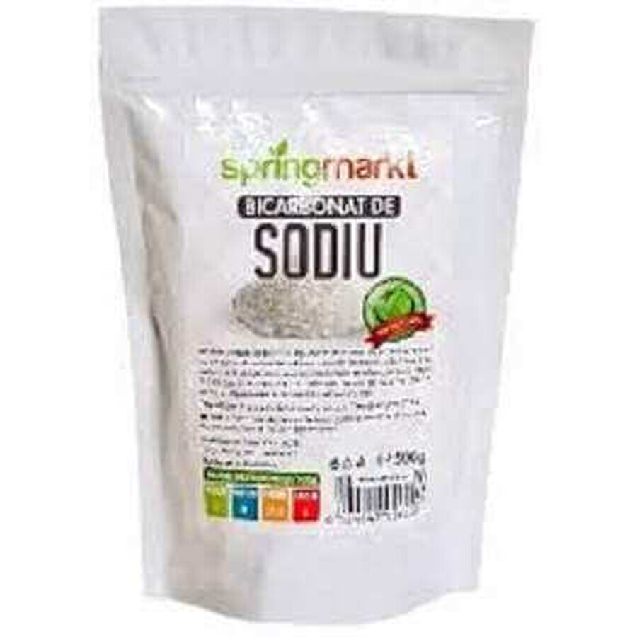 Bicarbonato di sodio alimentare, 500 g, Spring Markt