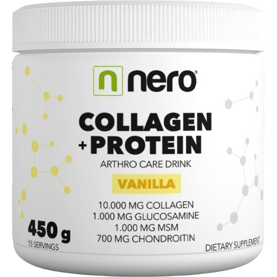 Black COLLAGEN + PROTEIN Vanilla 450 g