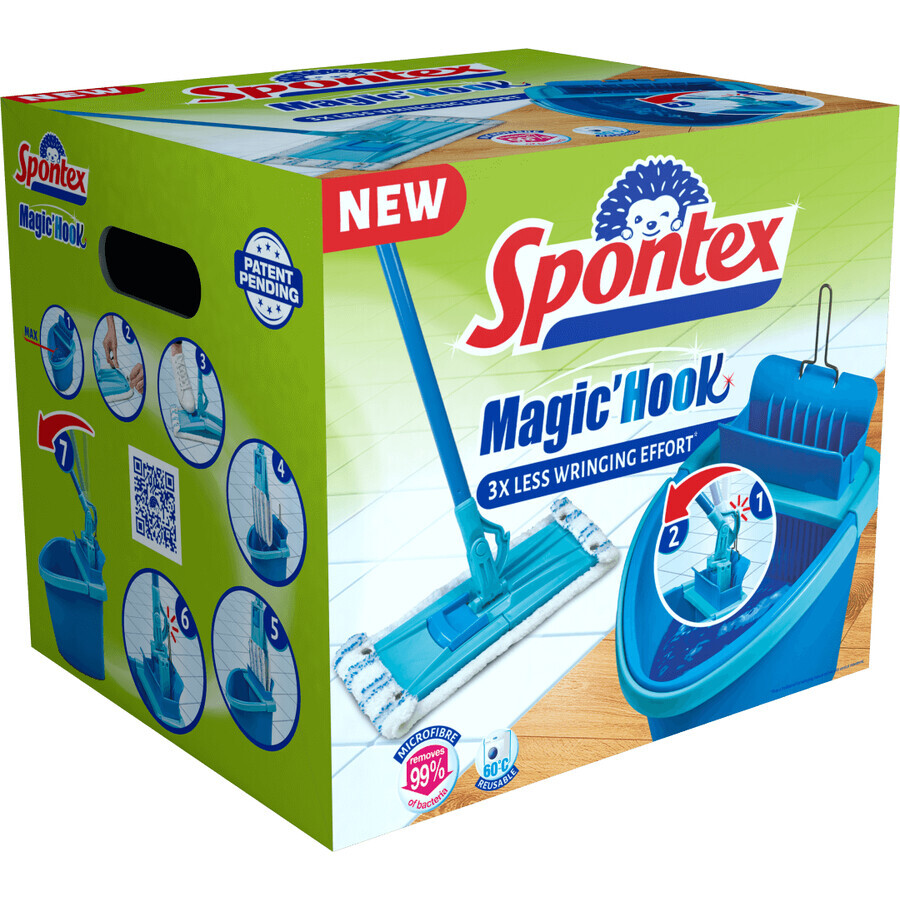 Spontex magic hook, Mopp mit System