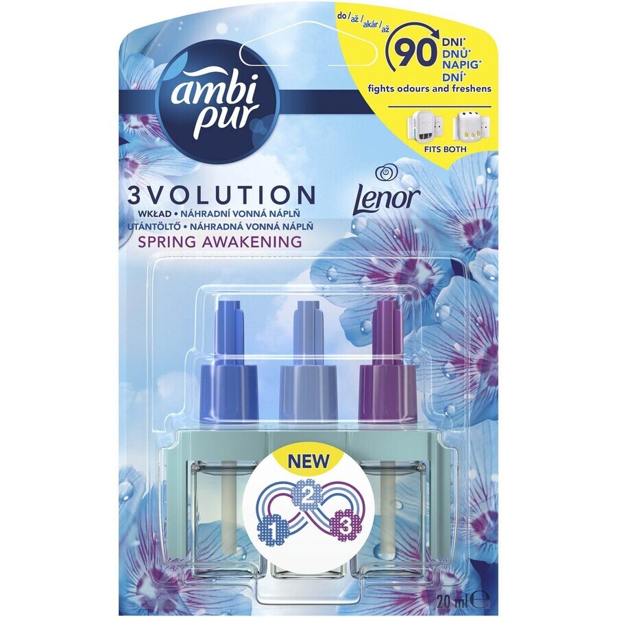 Ambipur 3 Volution Primavera Risveglio ricarica deodorante 20 ml