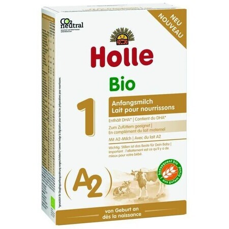 Holle Bio - Latte per lattanti A2 1 dal primo biberon 400 g