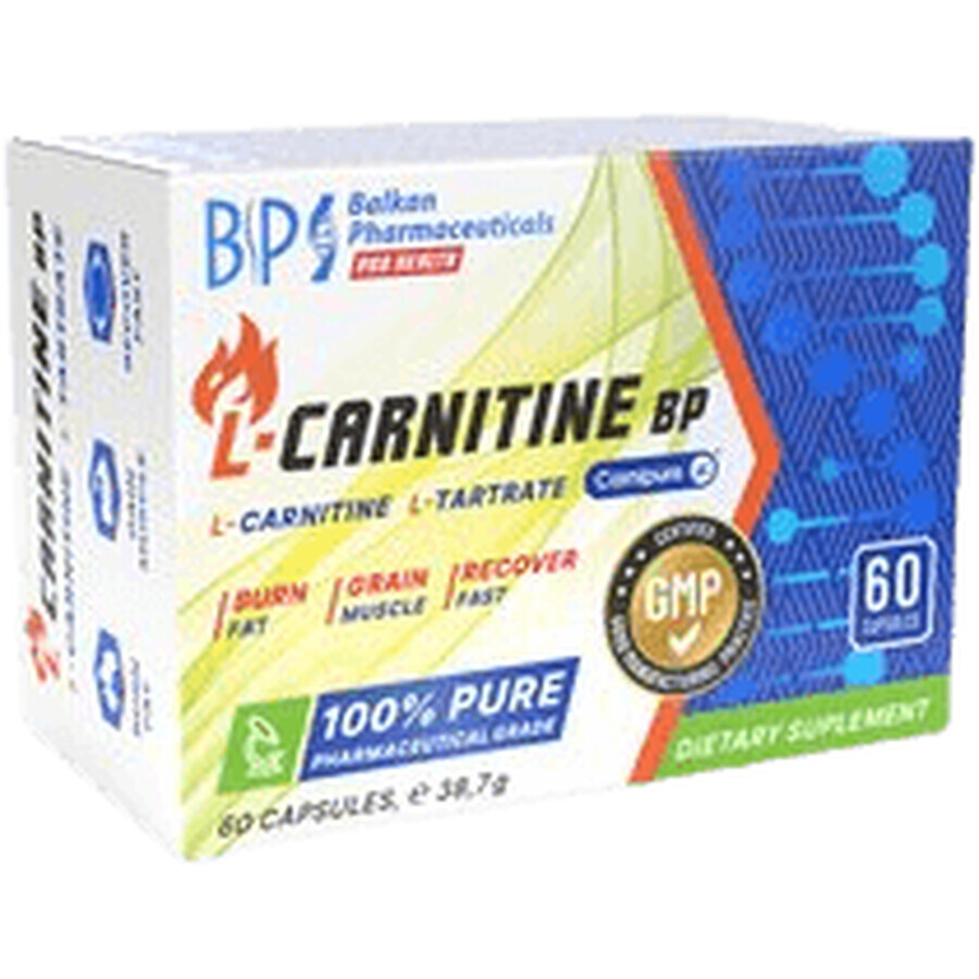 Balkan Pharmaceuticals L-Carnitina BP 500 mg 60 capsule