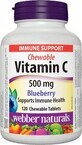 Webber Naturals Vitamina C 500 mg Mirtillo, aspirazione 120 compresse