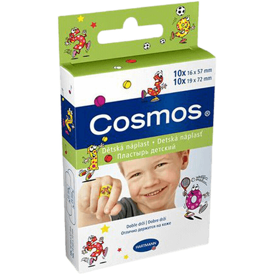 Hartmann Cosmos Patch per bambini - 2 misure 20 pz.