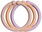 Anelli BIBS Loops, Blush/ Peach/ Dusky Lilac 12 pz.