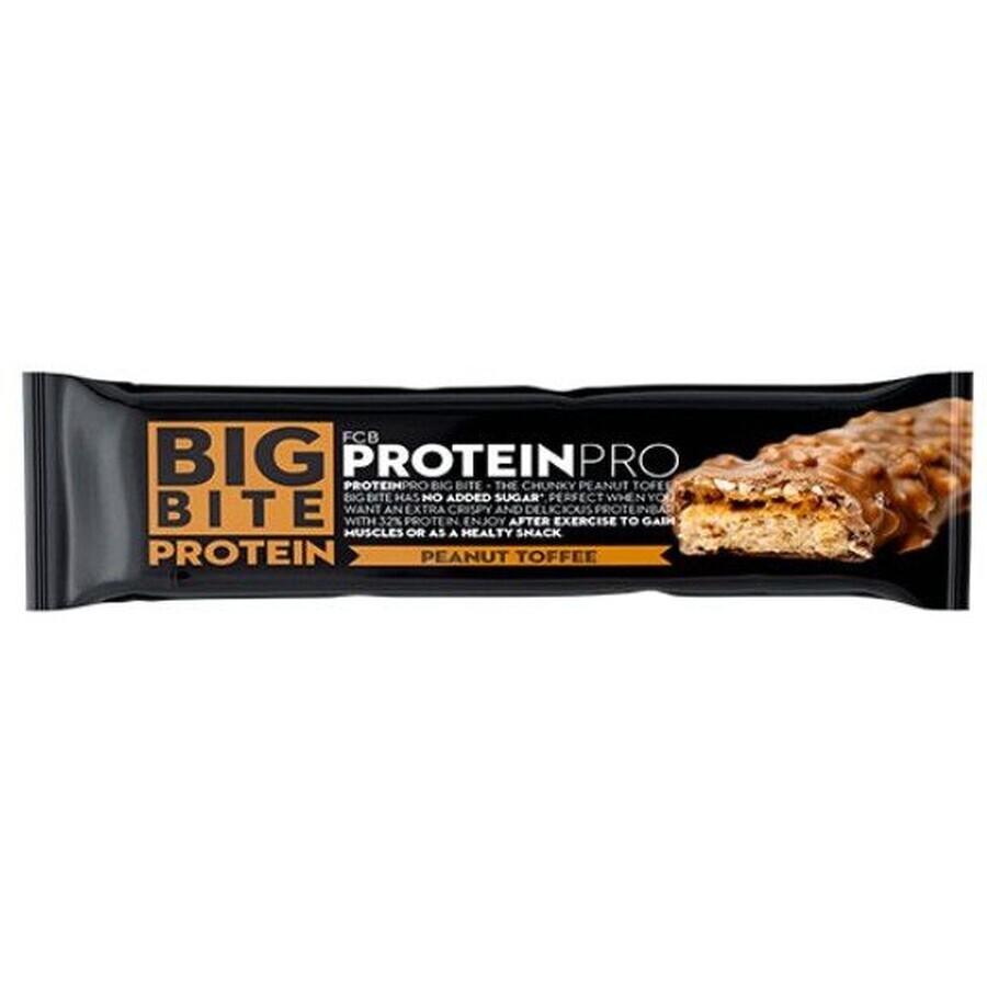 ProteinPRO BIG BITE BAR Caramello di arachidi 45 g