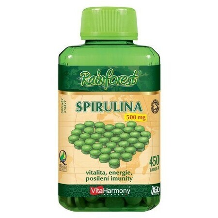 VitaHarmony Spirulina XXL Spirulina XXL economy 500 mg 450 compresse