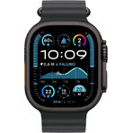 Apple Watch Ultra 2 (2024) 49mm, Black Titanium with Black Ocean Strap