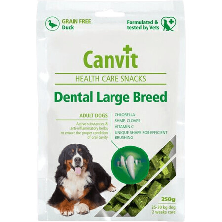 Canvit Snacks Dental Large Breed per cani 250 g