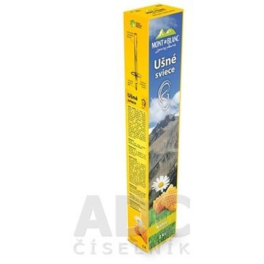 Mont Blanc Luxury Auris Candele per orecchie naturali 2 pz.