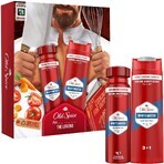 Old Spice Chef per uomo - set regalo con deodorante spray e gel doccia Whitewater con fragranza fresca