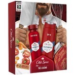 Old Spice Chef per uomo - set regalo con deodorante spray e gel doccia Whitewater con fragranza fresca