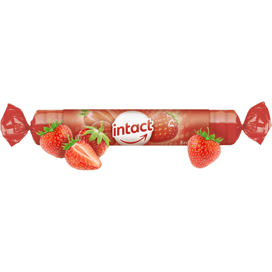 Piccoli involtini di zucchero all'uva intatti con vitamina C, fragole 40 g