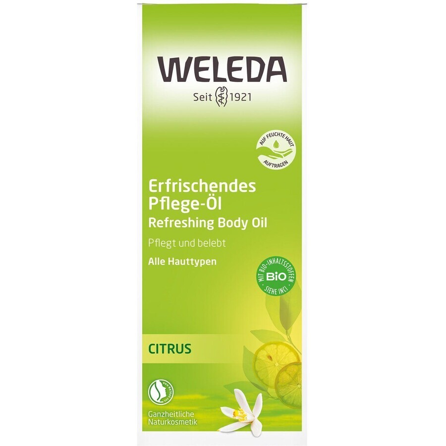 Weleda Olio rinfrescante agli agrumi 100 ml