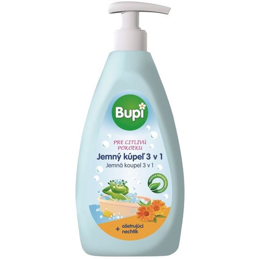 Bupi BABY Bagno delicato 3 in 1 alla calendula, 500 ml