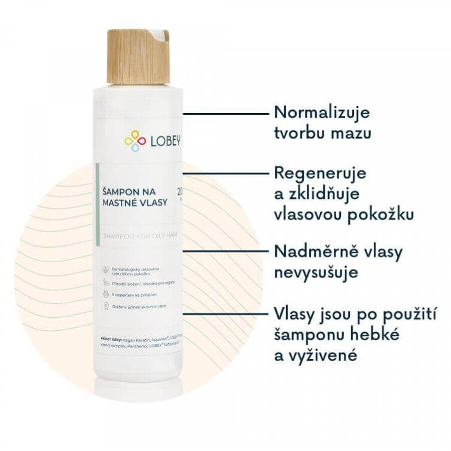 Lobey Shampoo per capelli grassi 200 ml