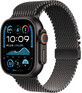 Apple Watch Ultra 2 (2024) 49 mm, titanio nero con impugnatura a M milanese in titanio nero