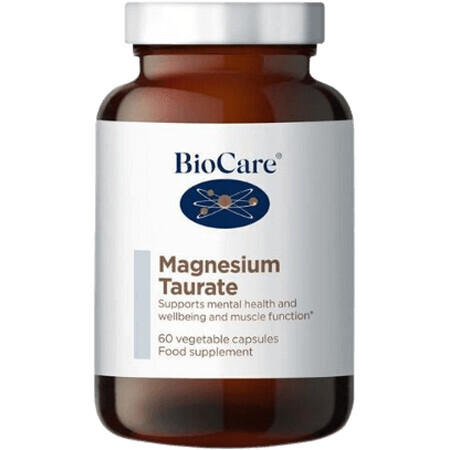 BioCare Magnesio Taurato - Chelato di magnesio e L-Taurina 60 capsule