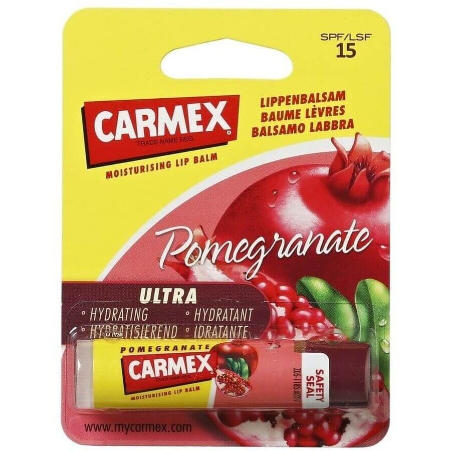 Carmex Balsamo labbra idratante al melograno 4,25 g