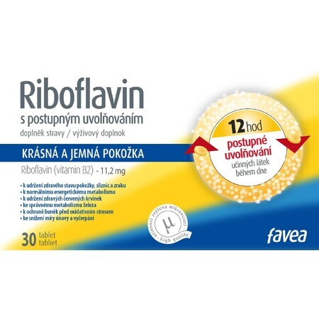 Favea Riboflavina 30 compresse