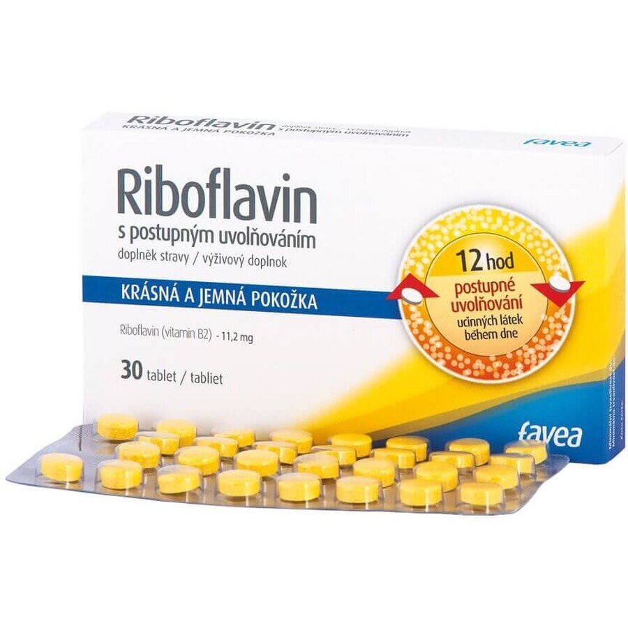 Favea Riboflavina 30 compresse