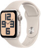 Apple Watch SE GPS 40 mm Starlight Cassa in alluminio da 40 mm con fascia sportiva Starlight - M/L